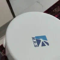 کتری سماوری لعابی طرح گل ،سرویس قابلمه ی استیل