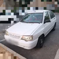 پراید ۱۱۱ سفید ، فنی سالم، کولر خنک،رینگ اسپرت