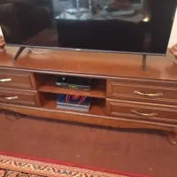 میز tvتمام چوب مدل کلاسیک