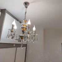 لوستر شیک ۵ شاخه|لوستر و چراغ آویز|اصفهان, سپاهان‌شهر|دیوار