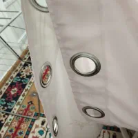 پرده پانچ آماده با چوب پرده و زیر پرده|پرده، رانر، رومیزی|قرچک, میرزائی جنوبی|دیوار