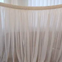 پرده، پشت پرده ای ، ۲ عدد میل پرده کامل
