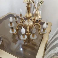 یک جفت لوستر سقفی  سالم