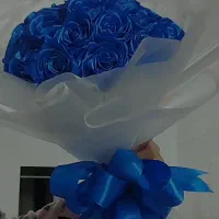 دسته گل روبانی