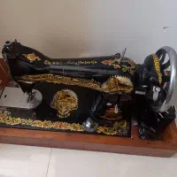 یک عددچرخ خیاطی مدل شیرنشان