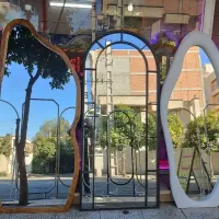 انواع آینه های قدی دفرمه وفلزی