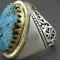 انواع انگشترهای شجروفیروزه به قیمت جمله وبشرط|بدلیجات|یزد, |دیوار