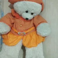 عروسک خرس بزرگ|اسباب‌بازی بچه|بندر انزلی, آذربایجان|دیوار
