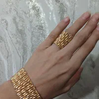 دستبند و انگشتر ست