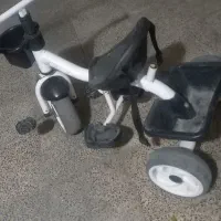 سه چرخه مشکی سفیدسالم رکابی هستش وپارکابی تاشوهست|دوچرخه، اسکیت، اسکوتر|فردیس, نسترن شرقی|دیوار