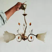 لوستر سه شاخه