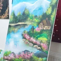 تابلوی نقاشی طرح منظره