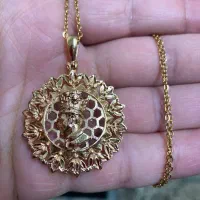 گردنبند فوق نایاب و کلکسیونی شمایل محمد رضا شاه