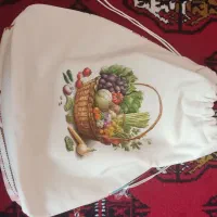 سرویس اشپزخونه ۱۵ تکه|سفره، حوله، دستمال آشپزخانه|گرمسار, |دیوار