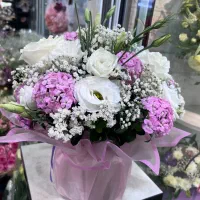 دسته گل باکس گل طبیعی