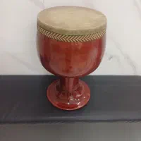 تنبک ۲مهر چوب درخت توت|سازهای سنتی|خمینیشهر, |دیوار