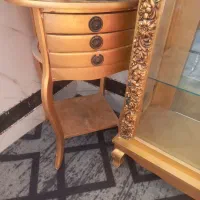 بوفه و میز جانماز ست طلایی|بوفه، ویترین، کنسول|زاهدان, |دیوار