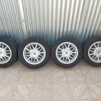 رینگ و لاستیک خرچنگی نو سایز 15|قطعات یدکی و لوازم جانبی|لنجان, |دیوار