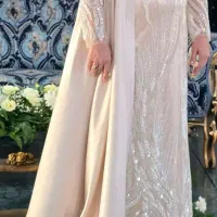 پیراهن مجلسی مزون دوز سنگ کاری شده