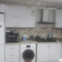 کابینت دست دوم به همرا سینک و هود درسا|آب‌چکان و نظم‌دهنده ظروف|کوچصفهان, |دیوار