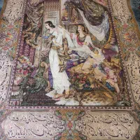 تابلو فرش دستبافت ابریشم تبریز