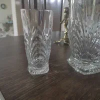 پارچ و لیوان کریستال ژاپن