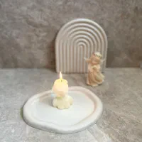 شمع شمع تراپی سنگ مصنوعی گیفت عروسی تولد|صنایع دستی و سایر لوازم تزئینی|شیراز, زرهی|دیوار