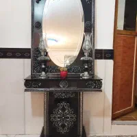 آینه و شمعدان کاملا سالم