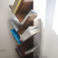 کتابخانه درختی (۸ طبقه)|کتابخانه، شلف، قفسه‌های دیواری|سهند, |دیوار