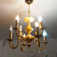 لوستر برنجی