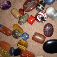 انگشتر نقره با نگین زبرجد و تعدادی انگشتر نقره|جواهرات|زنجان, |دیوار