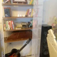 کتابخانه ترکیب چوب فلز