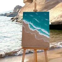 تابلو دکوراتیو ساحل دریا