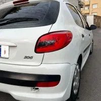پژو 206 تیپ 5 سفید
