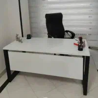 میز مدیریت 180*80 الدار متحرک تمام ام دی اف|دفتر کار|کرج, کارخانه قند|دیوار