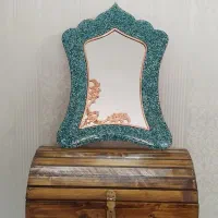 آینه و شمعدان فیروزه کوبی