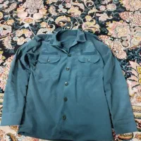 لباس کار برزنتی سرمه ای در حد نو مناسب برای کار