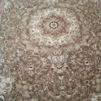 ۴ عدد( ۲ جفت) فرش ۹ متری کرم تمیز و سالم