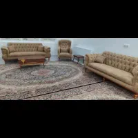 مبلمان شیک بهترین جنس چستر مدل نیلوانا ۸نفره نو