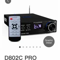 آمپلی فایر بلوتوث دار  Fx audio d802c pro|سیستم صوتی خانگی|تهران, مرزداران|دیوار