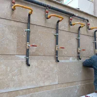 لوله کشی گاز و آب و تغییرات کلی و جزئی