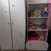 کمد وویترین کودک،کریر،گهواره،روروئک درحدنو