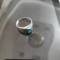 انگشتر نقره فیروزه اصل عجم