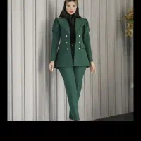 کت شلوار زنانه سایز ۴۰ ۴۲ فقط شب یلدا پوشیده شده