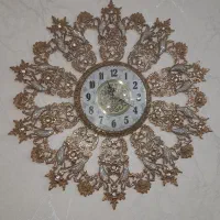 ساعت دیواری برنج