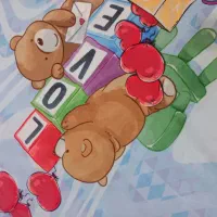 فرش کودک با قطر ۱ونیم