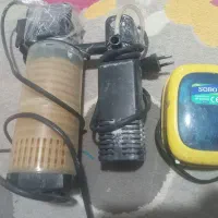 پمپ اب دو ورودی بادو عدد تصفیه آب