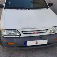 پراید سفید دوگانه