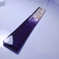 خط کش ۲۰‌سانتی رزین بنفش اکلیلی