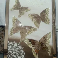 تابلو مدل پروانه آینه ای